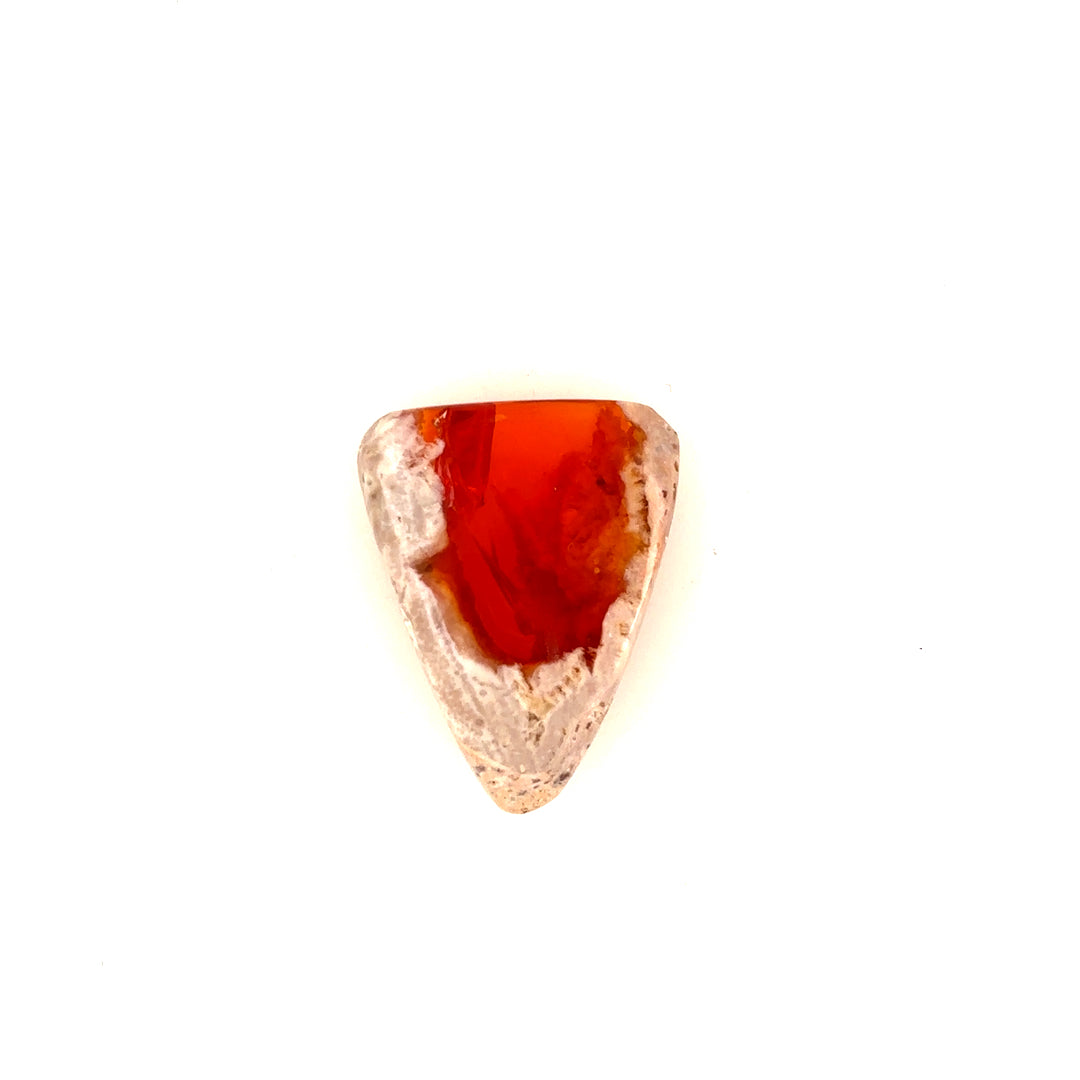 Orange with a Purpose Mexican Cantera Opal Amulet